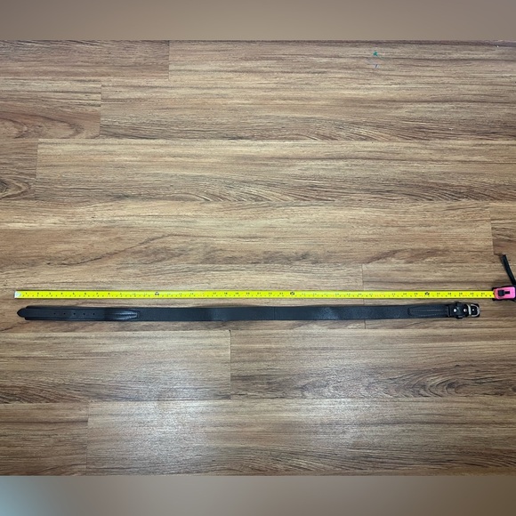 Celine Brown Leather Belt with Silver Hardware - Picture 7 of 7